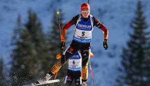 Franziska Hildebrand sprintete in Ruhpolding auf Rang sechs