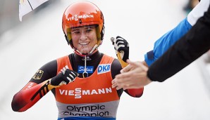 Natalie Geisenberger hat den Weltcup in Oberhof gewonnen