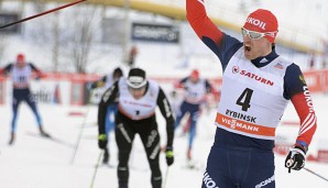 Maxim Wylegschanin gewann den Skiathlon-Weltcup in Rybinsk