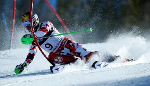 Marcel Hirscher gewann dank einer furiosen Aufholjagd im Slalom Gold in der Super-Kombi