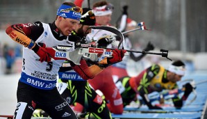 Erik Lesser gewann in der Verfolgung die Goldmedaille