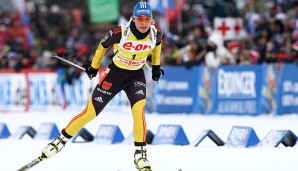 Magdalena Neuner hat mit ihrer Staffel 2012 in Ruhrpoldng das letzte Mal Gold geholt
