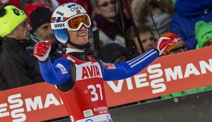 Der Norweger Daniel-Andre Tande gewann überraschend das erste Springen der Saison