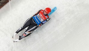 Weltmeisterin Natalie Geisenberger kam im zweiten Weltcup nur zu einem vierten Platz