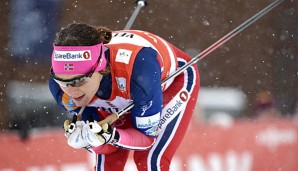 Maiken Caspersen Falla gewann in Sotschi olympisches Gold im Sprint