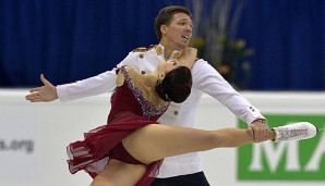 Jekaterina Bobrowa und Dimitri Solowjew hatten bei der EM Bronze gewonnen