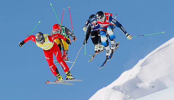 Die deutschen Skicrosser haben den Weltcup-Sieg nur knapp verpasst
