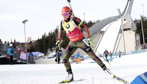 Laura Dahlmeier wurde bei den Zollmeisterschaften Dritte