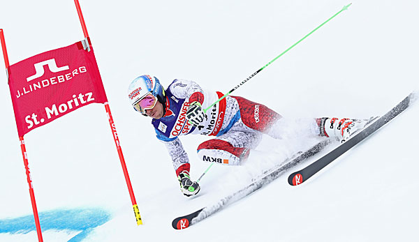 Carlo Janka läuft Gefahr nach dem Kreuzbandriss die Olympischen Winterspiele zu verpassen