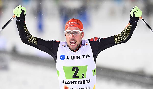 Johannes Rydzek wird in Lahti Weltmeister in der Nordischen Kombination