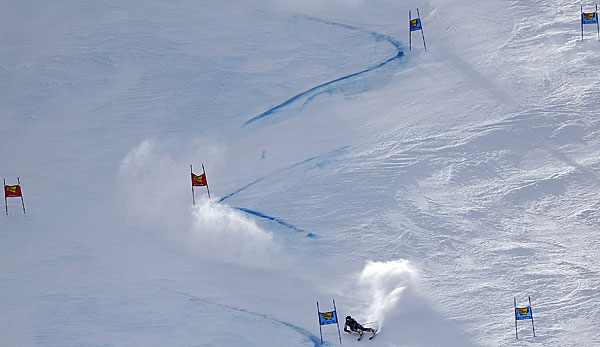 Eine Abfahrt für Profis im Ski-Alpin