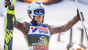 Kamil Stoch gewann auch das dritte Springen der Vierschanzentournee am Bergisel in Innsbruck