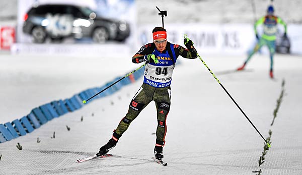 Florian Graf hat bei der Biathlon-EM eine Top-Platzierung verpasst.