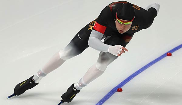 Sprint-WM: Eisschnellläufer Nico Ihle zur Halbzeit auf dem vierten Platz.