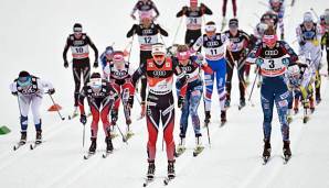 Die Tour de Ski erstreckt sich über sieben Wettkampftage an vier verschiedenen Orten.