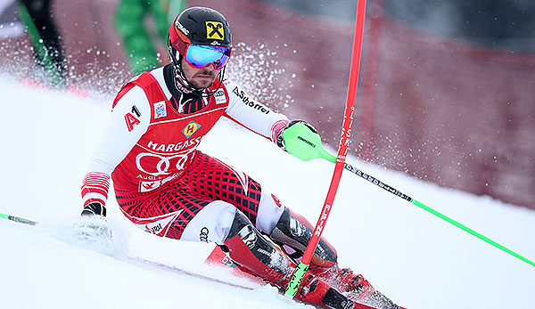 Marcel Hirscher feiert beim Slalom in Saalbach Rekordsieg