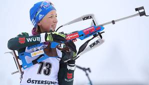 Beim Weltcup-Sprint in Oslo musste sich Franziska Preuß nur der Slowakin Kuzmina geschlagen geben.