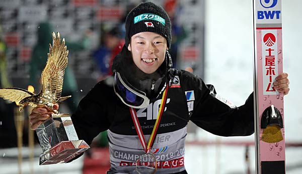 Der Japaner Ryoyu Kobayashi gewann die Vierschanzentournee 18/19.