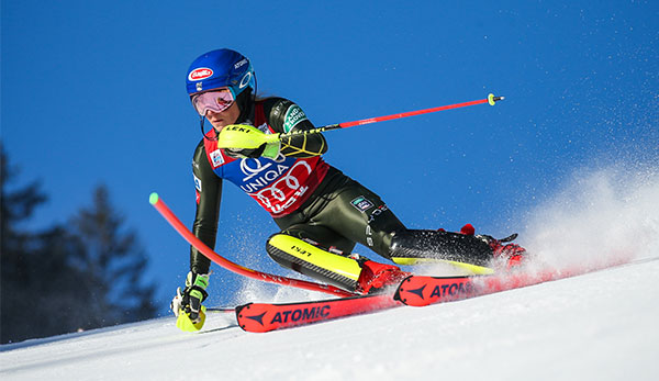 Mikaela Shiffrin gewinnt auch den Slalom von Lienz