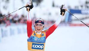 Therese Johaug führt momentan bei der Damen-Wertung der Tour de Ski.