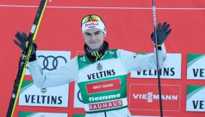 Vinzenz Geiger feierte den dritten Weltcupsieg seiner Karriere.
