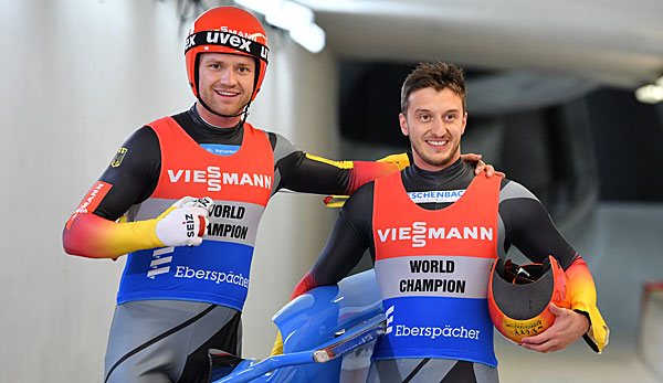 Toni Eggert und Sascha Benecken sind erneut Gesamtweltcup-Sieger.