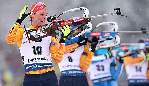 Denise Herrmann ist eine der deutsche Medaillenkandidatinnen bei der Biathlon-WM in Antholz.