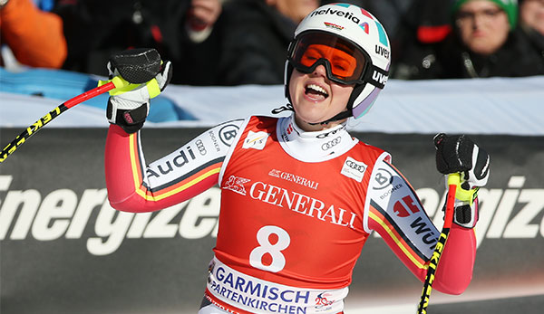 Victoria Rebensburg gewinnt in Garmisch-Partenkirchen