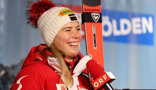 Eine von Österreichs größten Ski alpin-Hoffnungen bei Olympia: Katharina Liensberger.