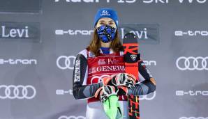 Petra Vlhova führt den Gesamtweltcup an.