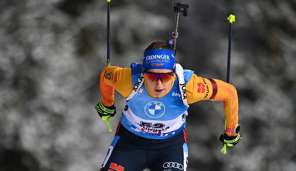 Der Massenstart der Damen ist der krönende Abschluss beim Weltcup in Oberhof.