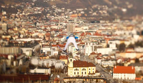 Die legendäre Schanze am Bergisel in Innsbruck.