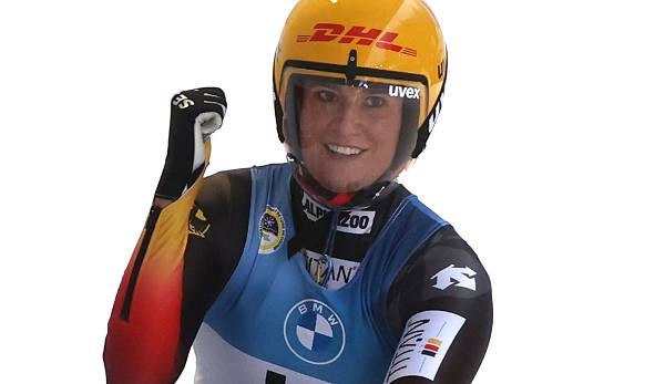 Natalie Geisenberger hat ihren 50. Weltcup-Erfolg gefeiert.