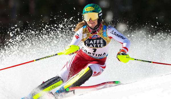 Katharina Liensberger liegt derzeit im Weltcup-Gesamtstand auf Rang neun.