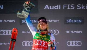 Mikaela Shiffrin triumphierte beim Saisonauftakt in Sölden.
