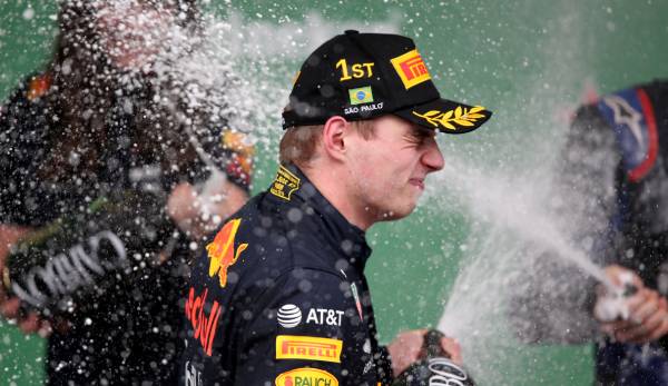 Max Verstappen gewann 2019 den Großen Preis von Brasilien.