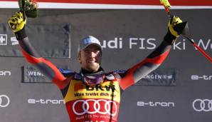 Aleksander Aamodt Kilde gewann gestern die 1. Abfahrt in Wengen.