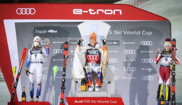 Mikaela Shiffrin, Lena Dürr, Petra Vlhova, Schladming, Slalom, 2022