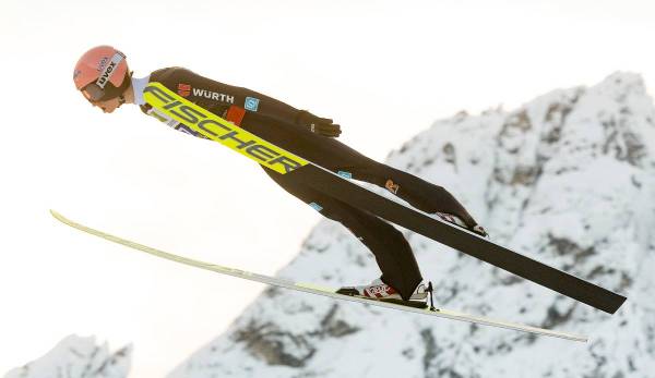 Vor zwei Jahren gewann Karl Geiger bei der Skiflug-WM in Planica die Goldmedaille.