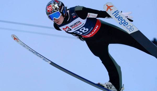 Der Norweger Marius Lindvik führt aktuell bei der Skiflug-WM nach zwei Durchgängen.