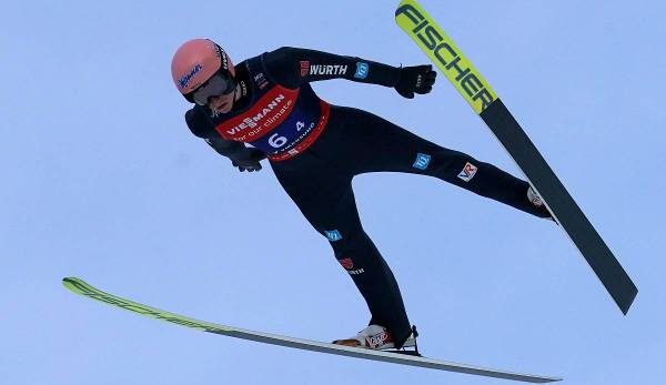 Karl Geiger muss beim Skifliegen in Oberstdorf heute viele Punkte für den Gesamt-Weltcup holen.