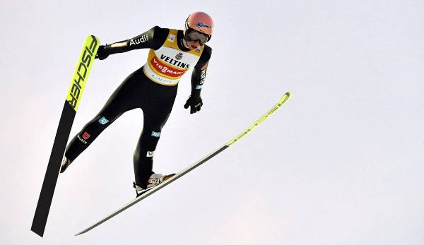 Karl Geiger will in Vikersund wieder Weltmeister im Skifliegen werden.