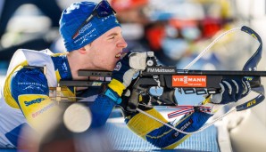 Sebastian Samuelsson vergab für Schweden bei der Biathlon-WM in Oberhof in der Mixed-Staffel eine Medaille.