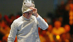 Säbelfechter Nicolas Limbach gewann 2005 bei der Junioren-WM die Goldmedaille