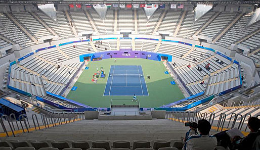 Olympia 2008, Peking, Wettkampfstaetten, Beijing Olympic Green Tennis Court