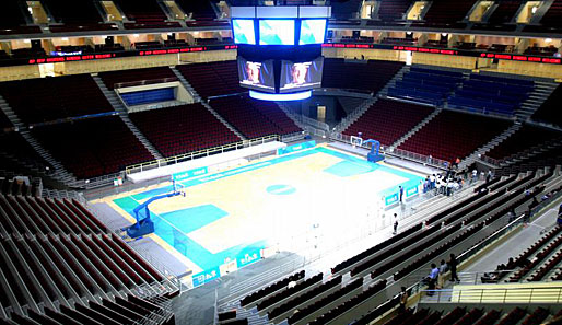 Olympia 2008, Peking, Wettkampfstaetten, Basketball, Hallenstadion Wukesong