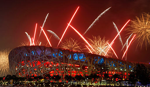 So prächtig war die Olympia-Eröffnungsfeier in Peking 2008