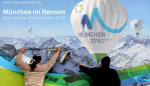 Grünes Licht für die Münchner Olympiabewerbung für die Winterspiele 2018