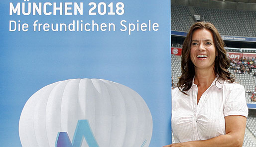 Katarina Witt und Co. rühren die Werbetrommel für München 2018