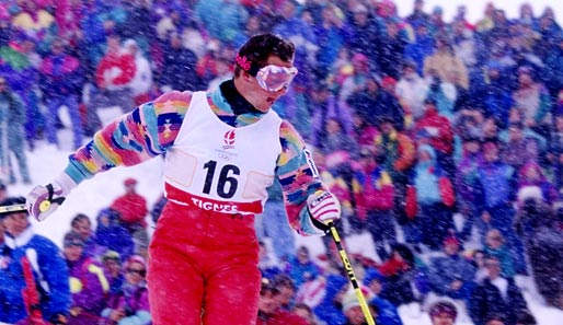 Edgar Grospion ist ehemaliger Skiläufer für Frankreich